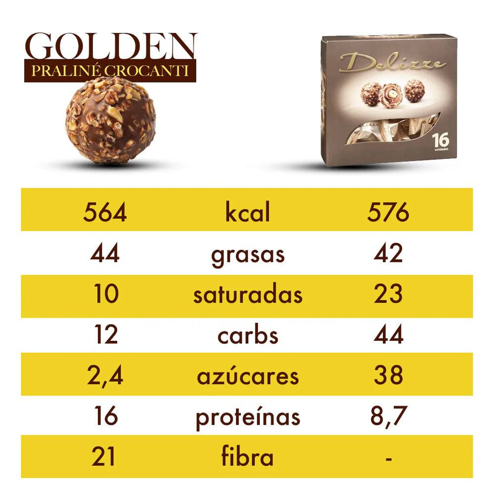 Golden Crocanti 0% maltitol (3u.)