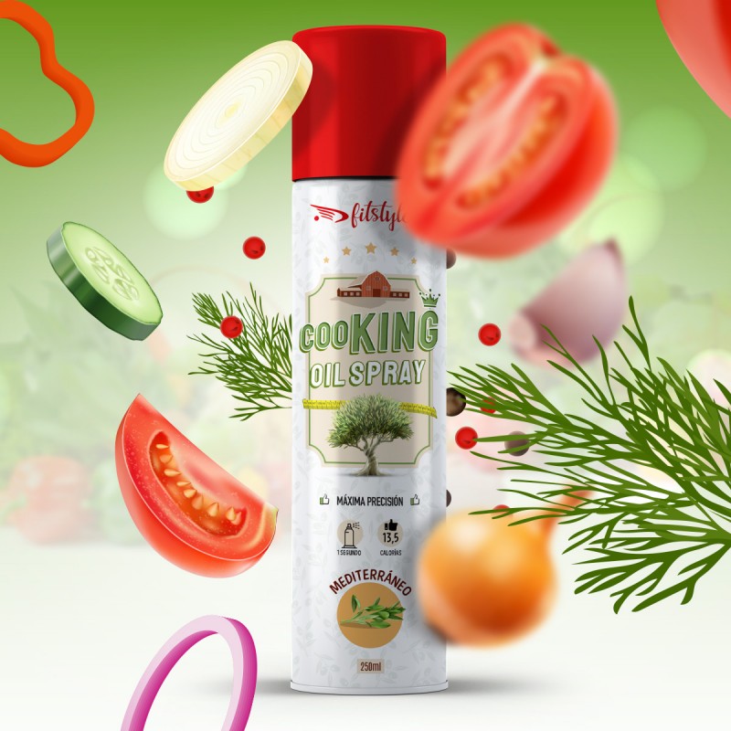 CooKing Mediterráneo 250ml (Aceite en spray) - Imagen 2