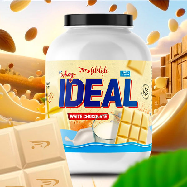 Ideal Whey White Chocolate 1kg - Imagen 1