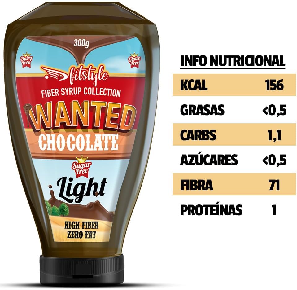 Wanted Sirope Chocolate Light 320g