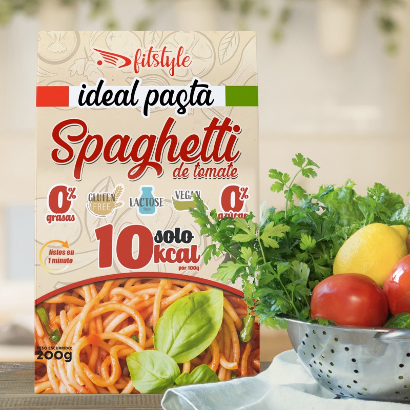 Ideal Pasta Konjac Spaghetti de Tomate FITSTYLE