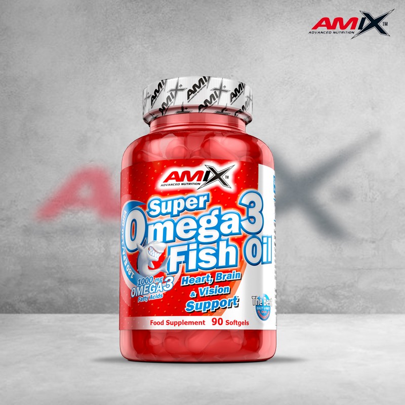 Super Omega-3 Fish Oil 90 softgels Amix