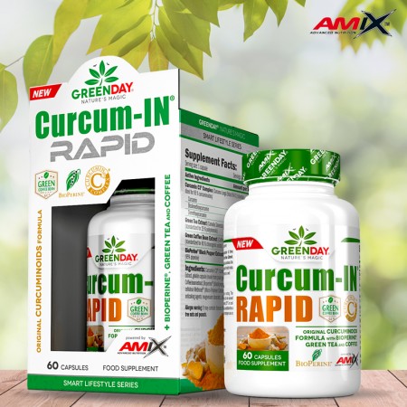 Curcum-in Rapid 60 caps Amix GreenDay