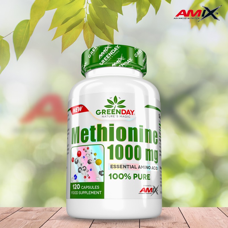 Methionine 1000 120 caps Amix GreenDay