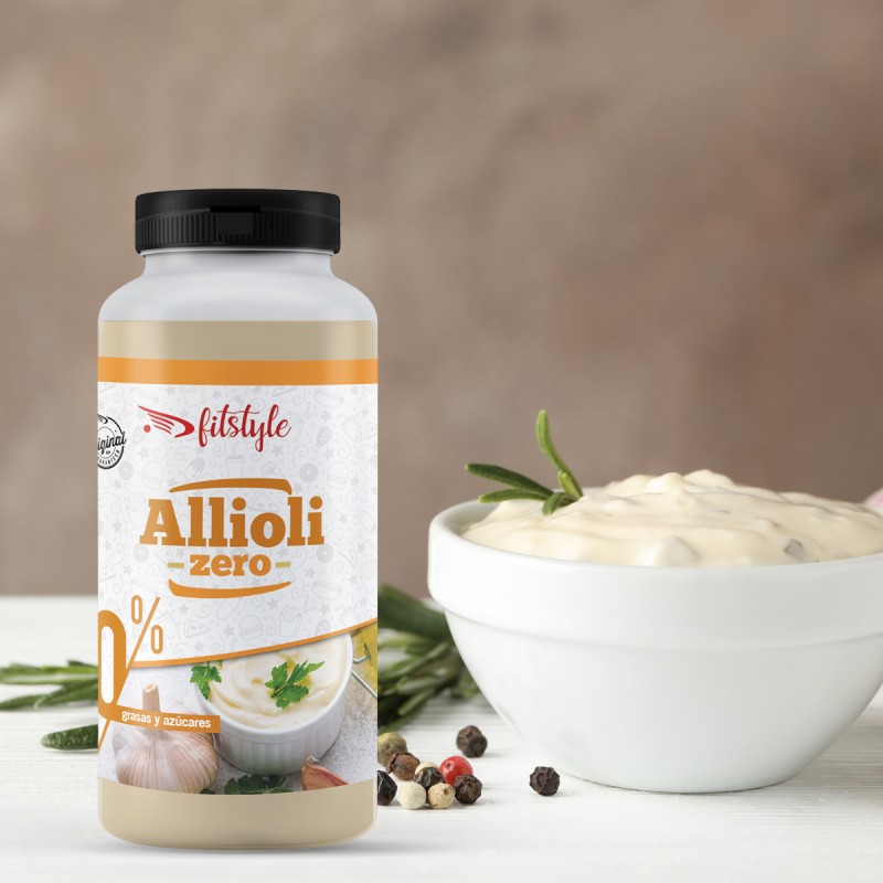 Salsa Allioli 0% 265ml FITSTYLE