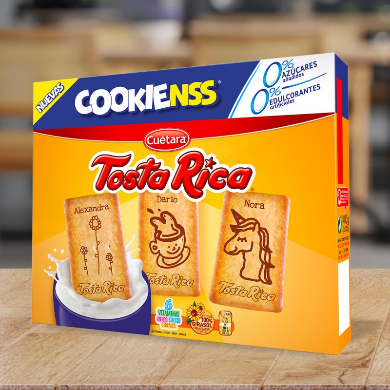 Tosta Rica Cookienss