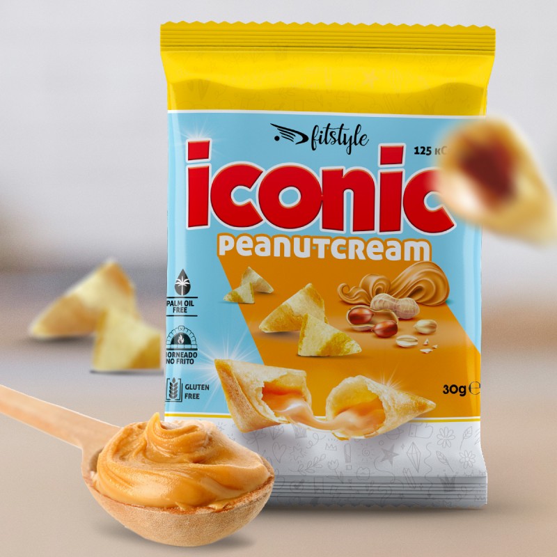 (x3) iConic Peanut Cream 3x30g FITSTYLE