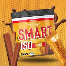 SMART ISO 500g Double Chocolate and Caramel Bar FITSTYLE