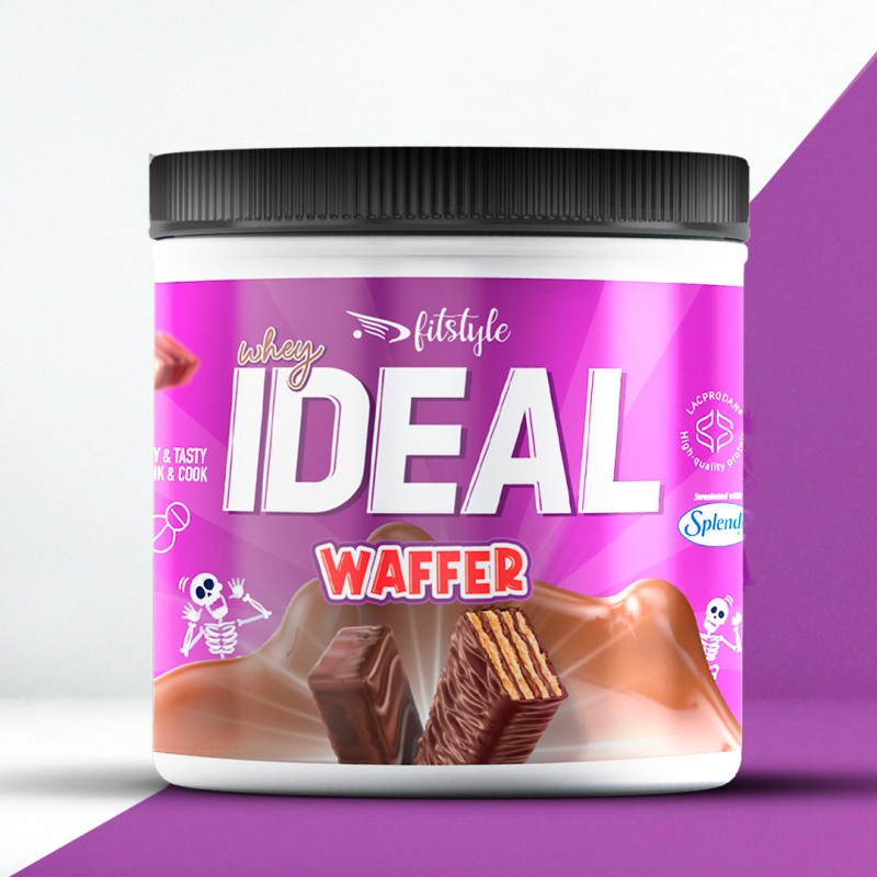 Ideal Whey ChocoWaffer 500g FITSTYLE