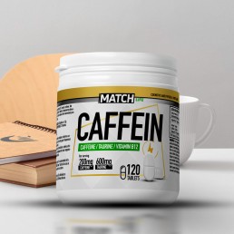 Cafeína + Taurina 120 tabs MATCH