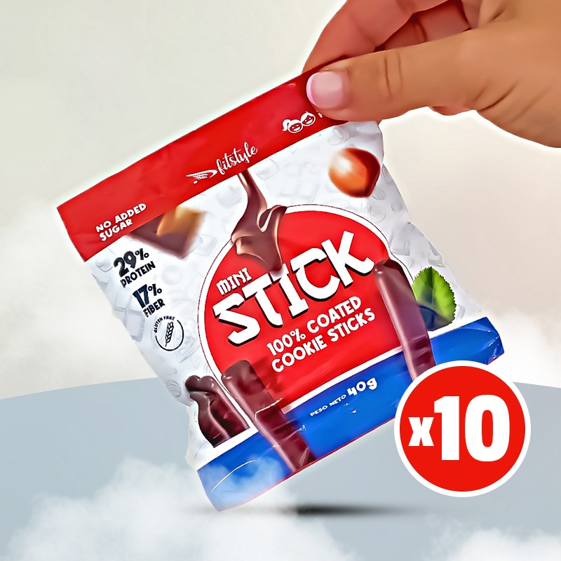 Choco Sticks 40g (x10) FITSTYLE