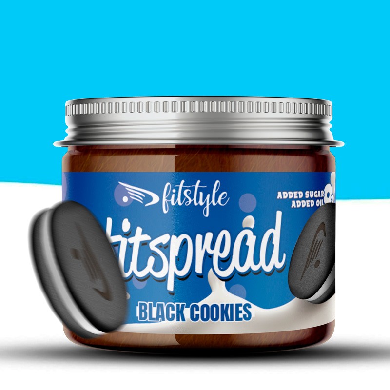 FITspread Black Cookies 200g FITSTYLE