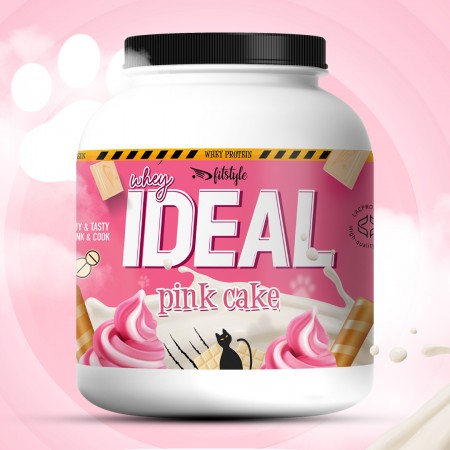 Ideal Whey Pink Cake 1kg