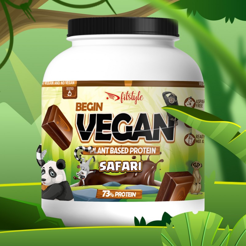 Begin Vegan ISO Safari 1kg FITSTYLE