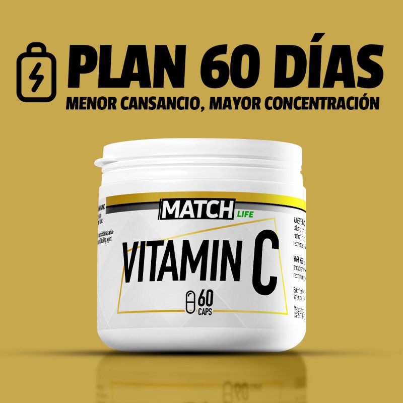 Vitamina C 60caps MATCH