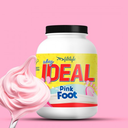 Ideal Whey Pink Foot 500g FITSTYLE