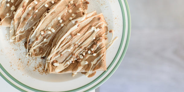 Receta: Crepes de avena y claras sin azúcares