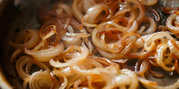 Cebolla caramelizada sin grasas ni azúcares