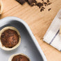 Muffins Fitness de chocolate y coco bajos en calorías