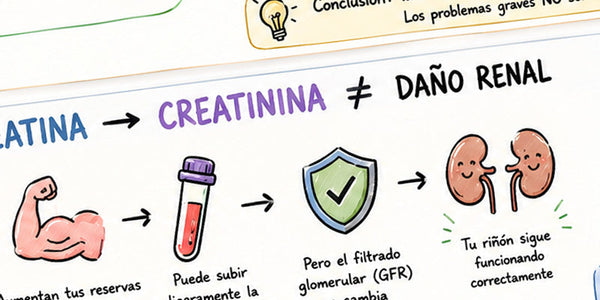 Creatina: efectos secundarios, riesgos y mitos