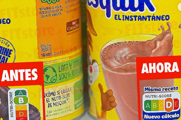 Nesquik recula en su Nutriscore: Misma receta, ahora no es saludable