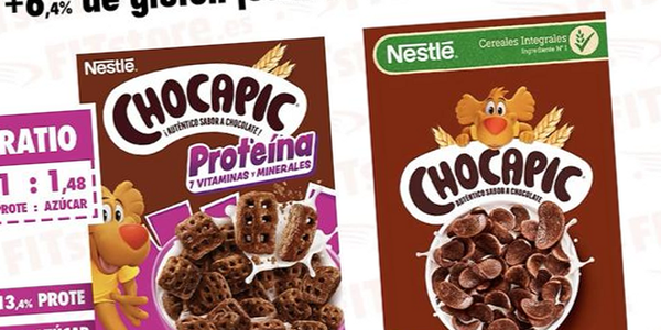 Chocapic Protein: mismo azúcar que el original y +54% de precio