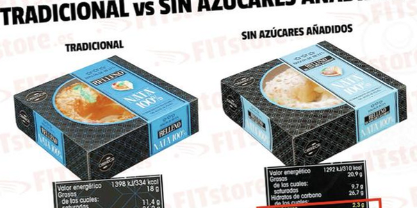 Roscón «sin azúcares añadidos»: maltitol, +35% de precio y las mismas calorías