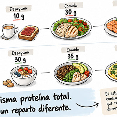 ¿Importa cómo repartes la proteína durante el día? Un nuevo estudio analiza el picoteo