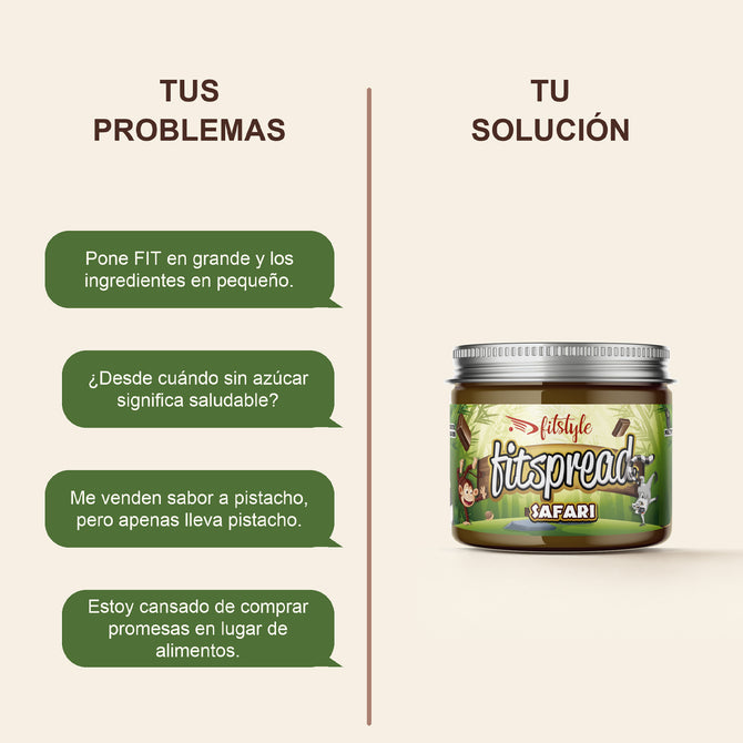 FITspread Safari: tus problemas y tu solución
