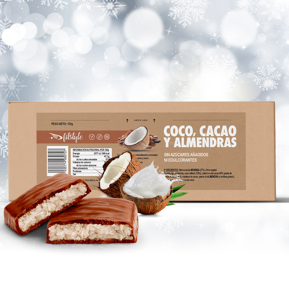 Turrón de coco bombón sin edulcorantes 150g