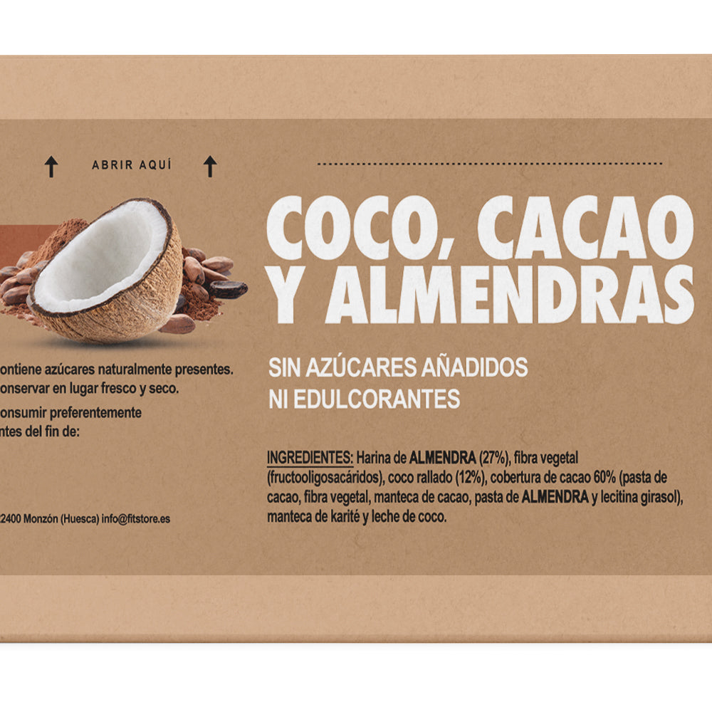 Turrón de coco bombón sin edulcorantes 150g
