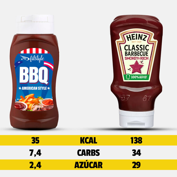 Salsa Barbacoa 0% 300g