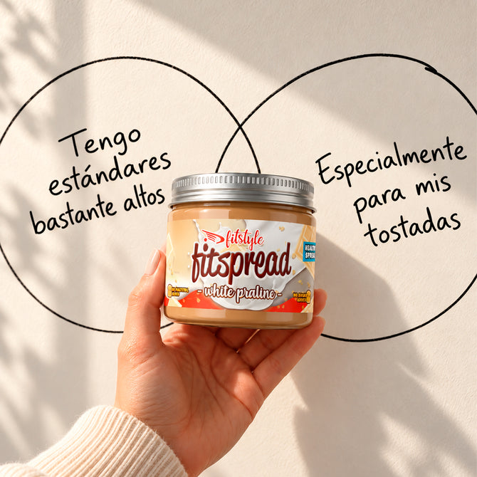 FITspread White Praline en el desayuno