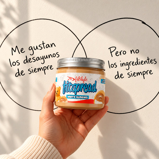 FITspread White Almond en el desayuno