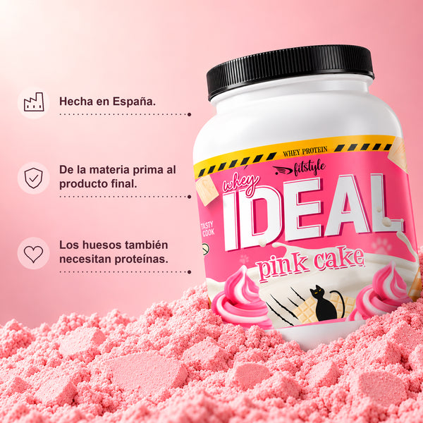 Proteína Ideal Whey Pink Cake