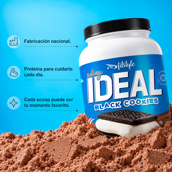 Proteína Ideal Whey Black Cookies