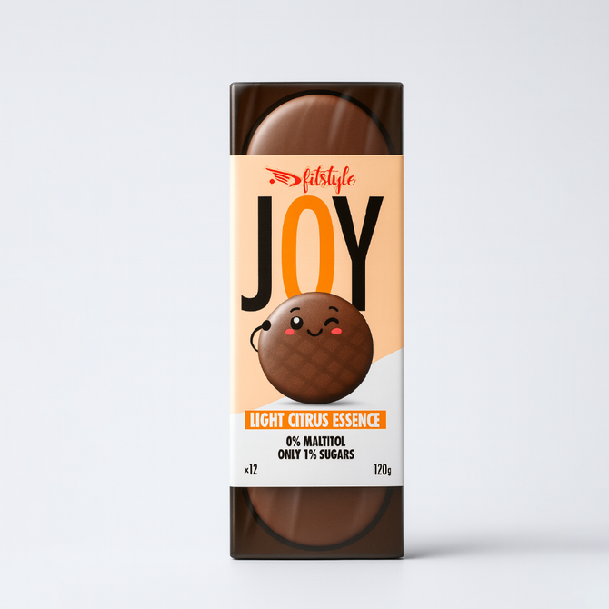 JOY Galletas Choco Citrus 0% maltitol 120g