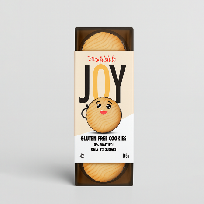 JOY Galletas Sin Gluten Choco 0% maltitol 105g (1x9u)