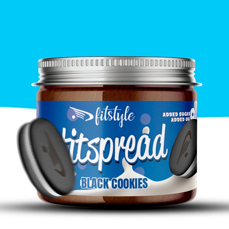 FITspread Black Cookies 200g - Imagen 1