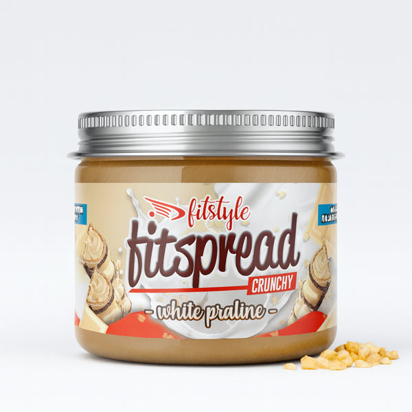 FITspread White Praliné Crunchy 200g