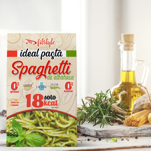 Ideal Pasta Konjac Spaghetti de Albahaca - Imagen 1