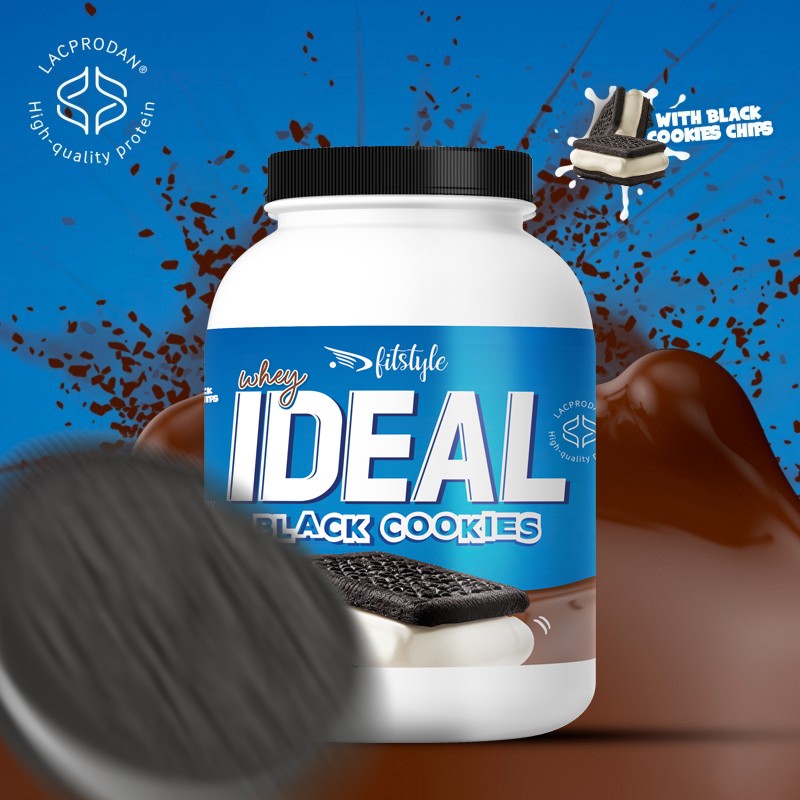 Ideal Whey Black Cookies 500g