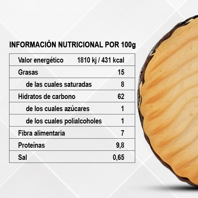 JOY Galletas Sin Gluten Choco 0% maltitol 105g (1x9u) - Imagen 2