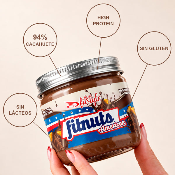 FITnuts American en la mano