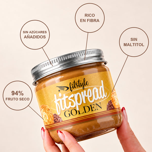 FITspread Golden en la mano