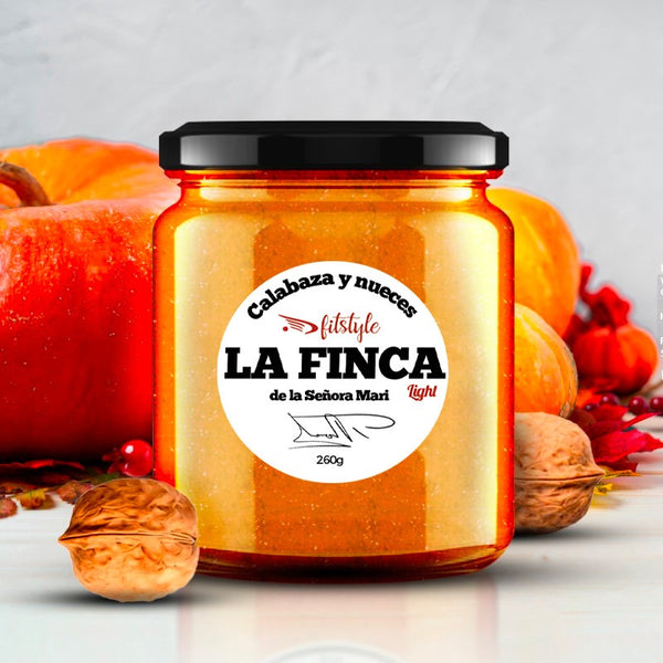 Mermelada Light de Calabaza, nueces y jengibre 260g - Imagen 1
