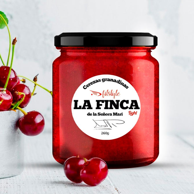 Mermelada Light de Cerezas de Granada 260g - Imagen 1