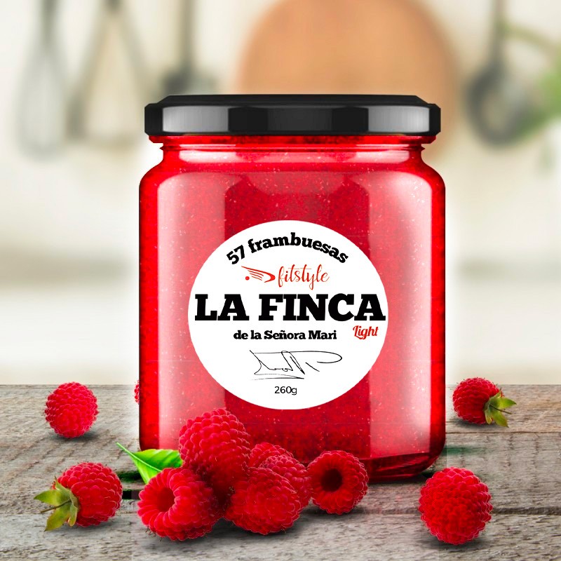 Mermelada Light de Frambuesas 260g - Imagen 1