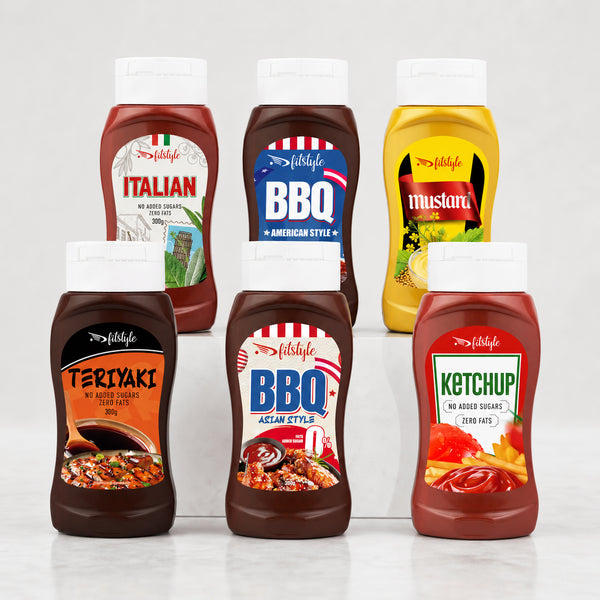 (x6) Pack Degustacion Salsas 0%