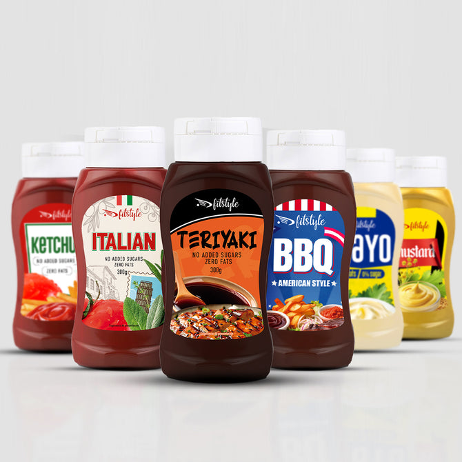 (x6) Pack Degustación Salsas 0%